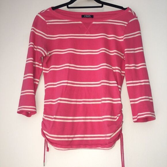 — Chaps — Activewear 3/4 Sleeve Top - Picture 1 of 4